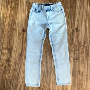 Girls’ Light-wash Jeggings